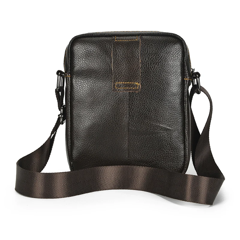 Мужская повседневная сумка через плечо из сумасшедшей кожи Y3100 |