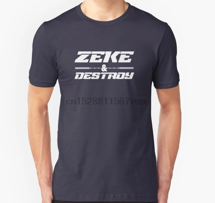 Мужская футболка Ezekiel Elliott Cowboys Zeke And Decory Футбольная Футболка более тонкая с