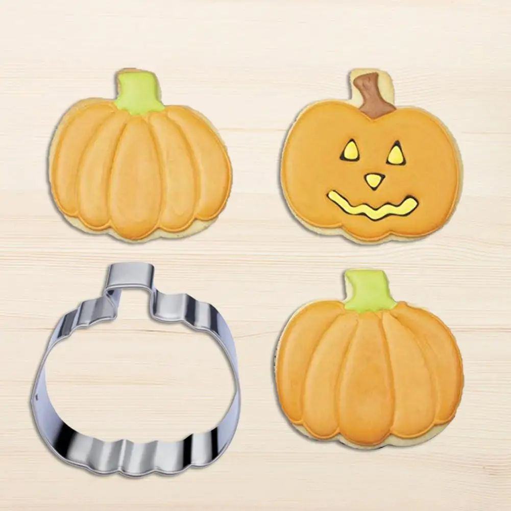 Форма для печенья из нержавеющей стали форма Тыква на Хэллоуин помадки торта DIY
