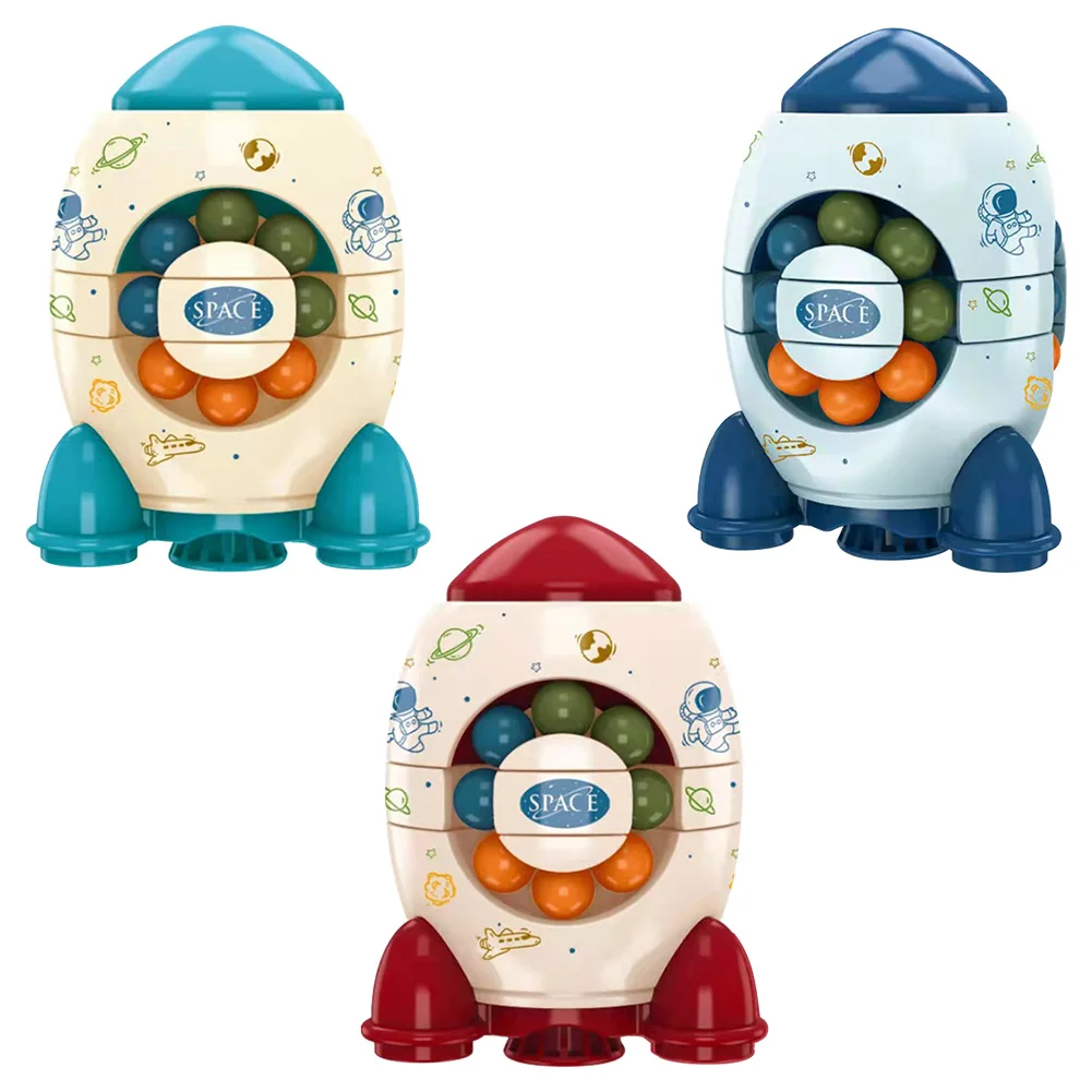

Rotating Bean Intelligence Fingertip Cube Fidget Toys Puzzles Spin Fingertip Gyro Cubes Parent-child Interaction Toys Kid Gift