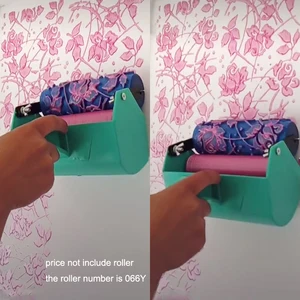 5-дюймовая одноцветная машина для окраски стен, без валика, кисть, 3D узор, инструменты для украшения обоев