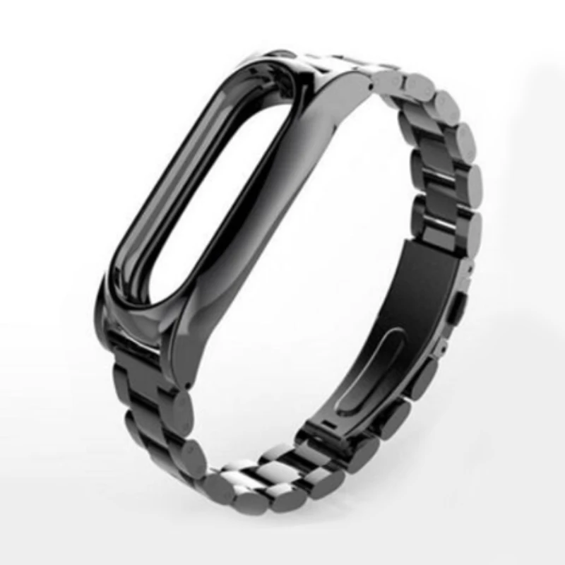 Оригинальный металлический ремешок Mijobs для браслета MiBand 2 браслет из нержавеющей