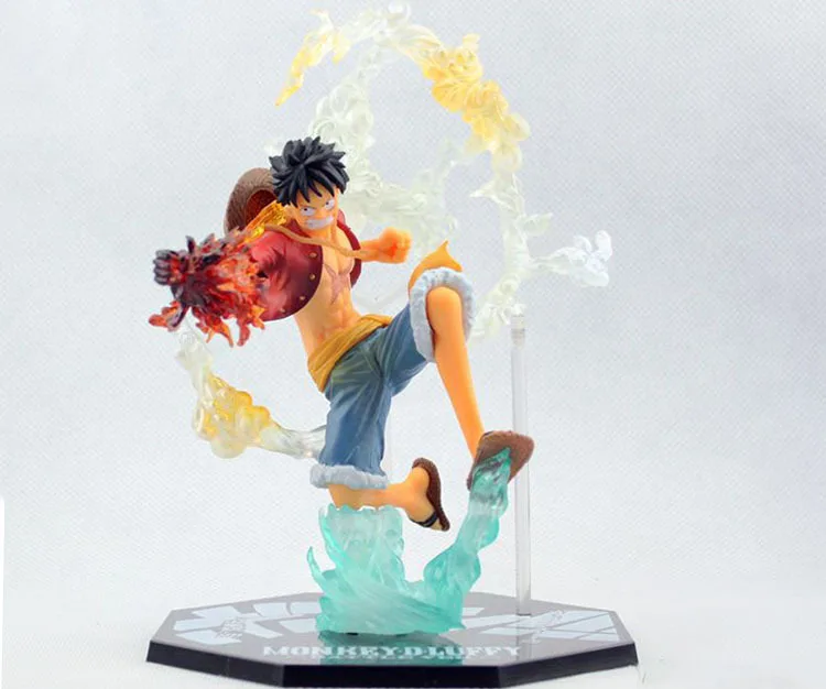 One Piece Monkey D Luffy Battle Ver. Фигурка героя в коробке милые игрушки куклы мультяшная