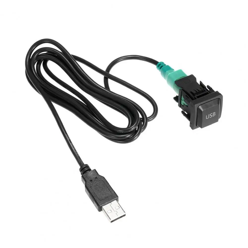 

Audio Cable Adapter Universal Plug Play USB 130cm CD Player Audio Cable for Volkswagen