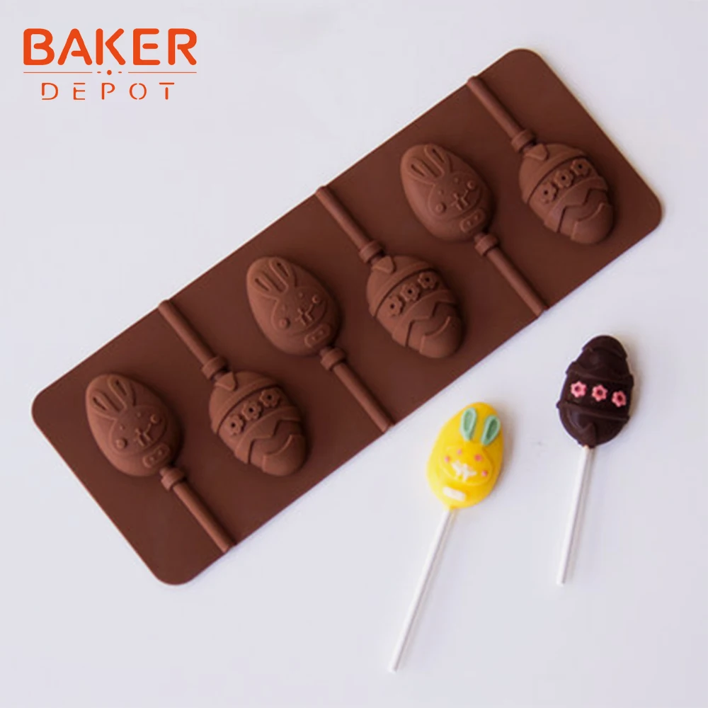 BAKER DEPOT силиконовая форма для леденцов инструмент украшения торта Пасхальный