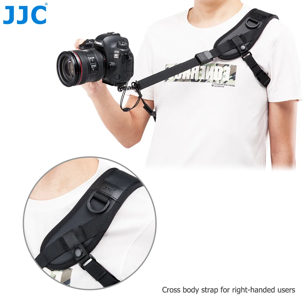 JJC NS-PRO1M быстросъемный ремень для SLRS и беззеркальной камеры s для Nikon D5200/Canon EOS 80D, 200D/Yi цифровой камеры