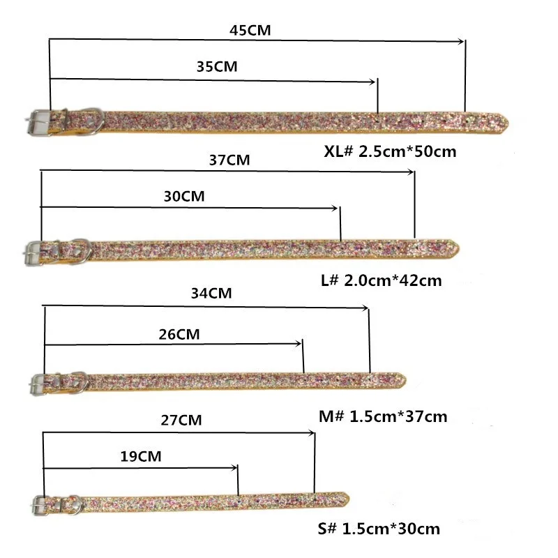 Блестящий ошейник для питомца светящийся выдвижной ремень Тедди