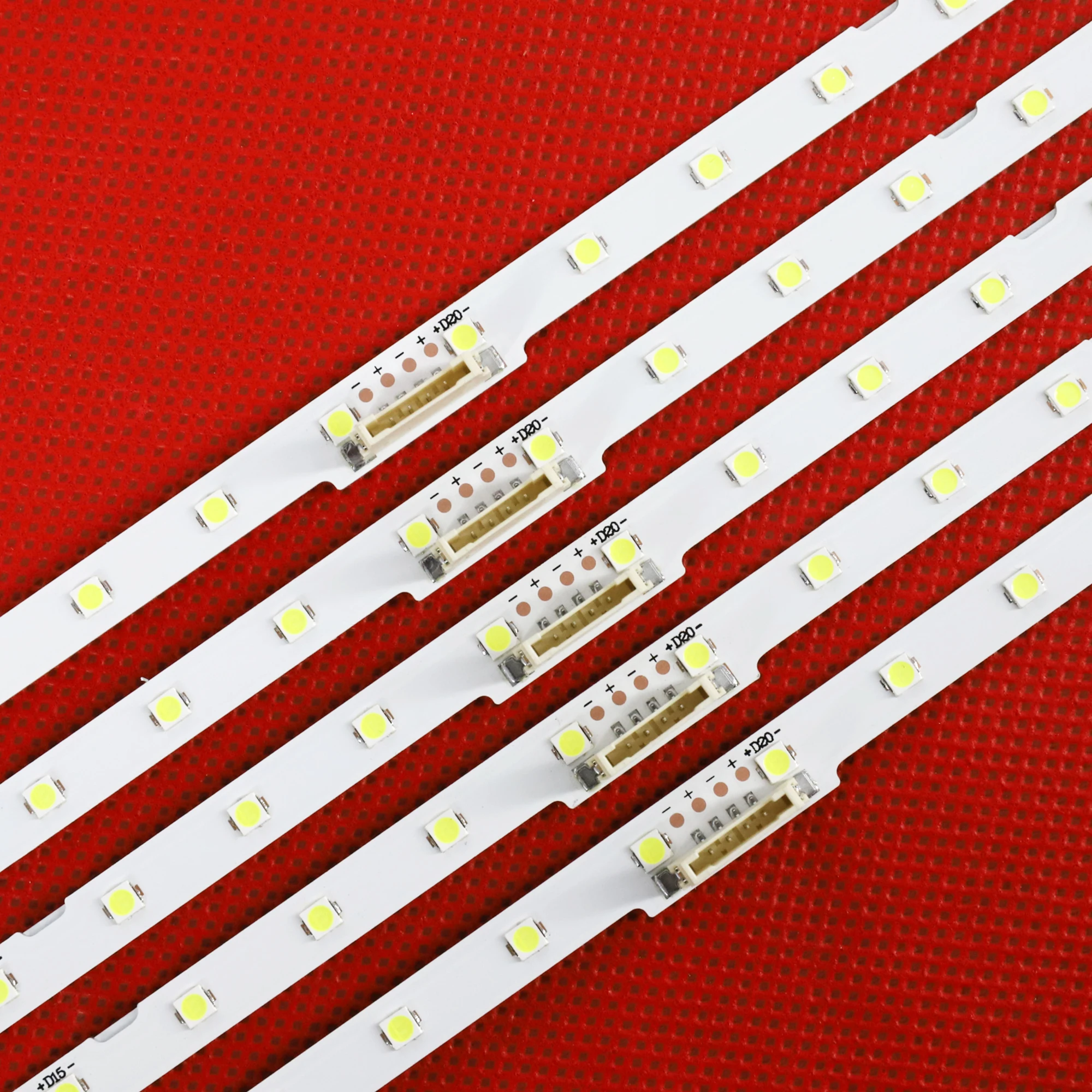 New 20 PCS LED Backlight Strip for Samsung UE50NU7100 UE50NU7020 50NU7400 BN96-45952A UN50NU7100 un50nu6900 LM41-00564A 46034A