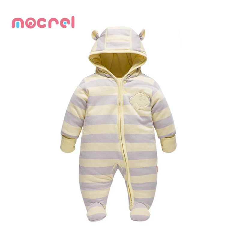 Baby Clothing 0 To 18 Mos Winter Baby Girl Clothes Long Sleeve Footies Babies Jumpsuit Infant Newborn Clothing Baby Born