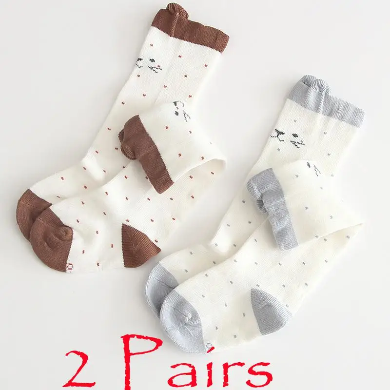 2 pairs socks Детские вязаные детские комбинезоны милые комбинезоны одежда для новорожденных девочек и мальчиков Детский комбинезон без рукавов для маленьких девочек и мальчиков, комбинезон для детей от 0 до 24 месяцев - Цвет: 2 pairs socks