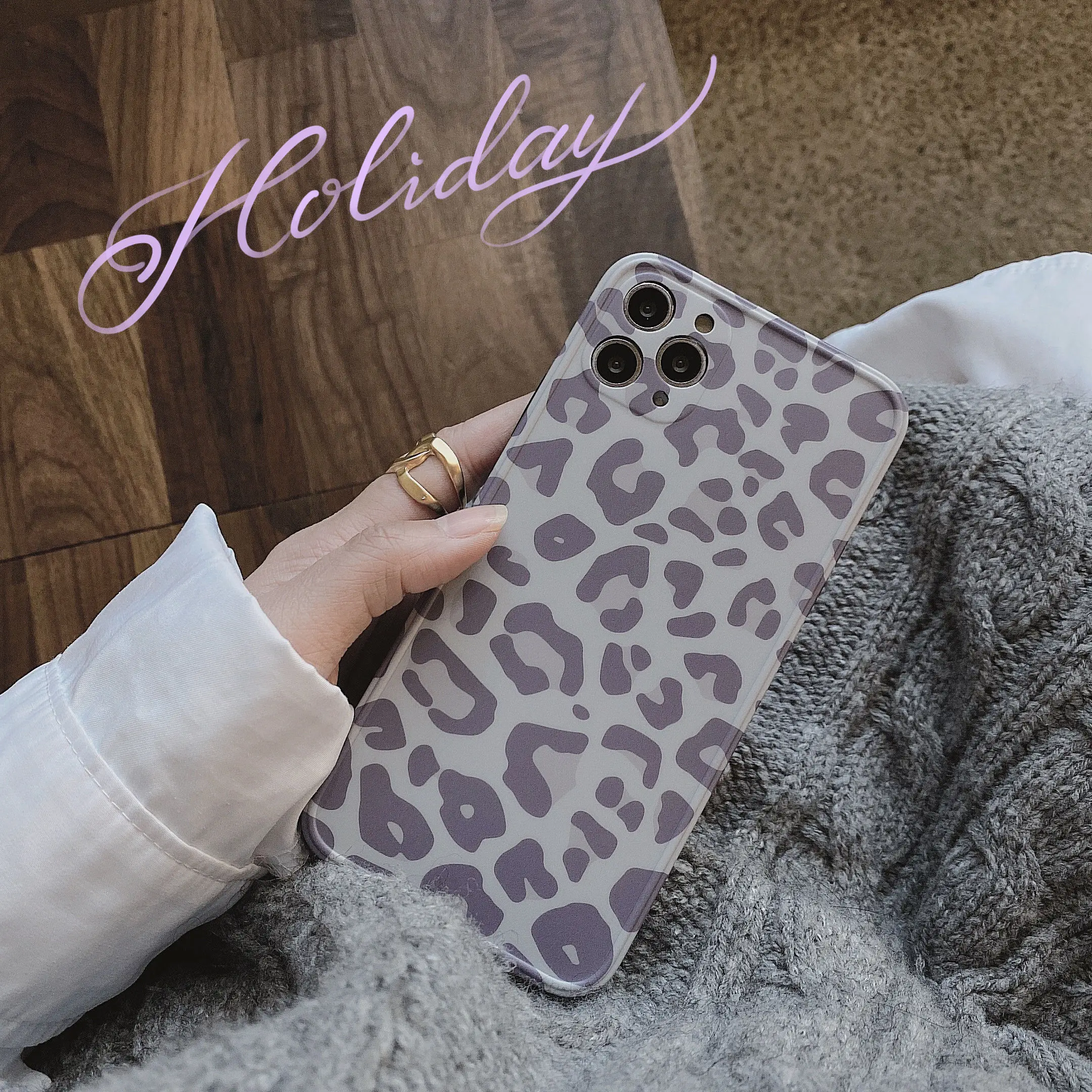 

Convex edge Phone Cases for iphone 12 Pro Max 11 pro max X XS XR 7 8 Plus 2021 Chain Soft Protective Cover Grey leopard print