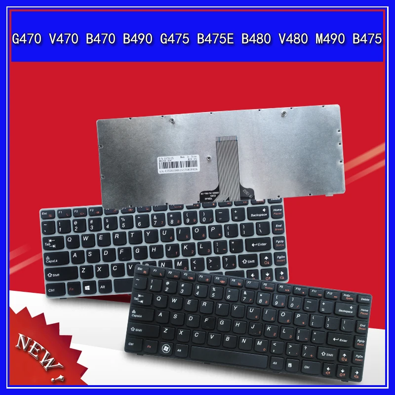 

Клавиатура для ноутбука Lenovo G470 V470 B470 B490 G475 B475E B480 V480 M490 B475