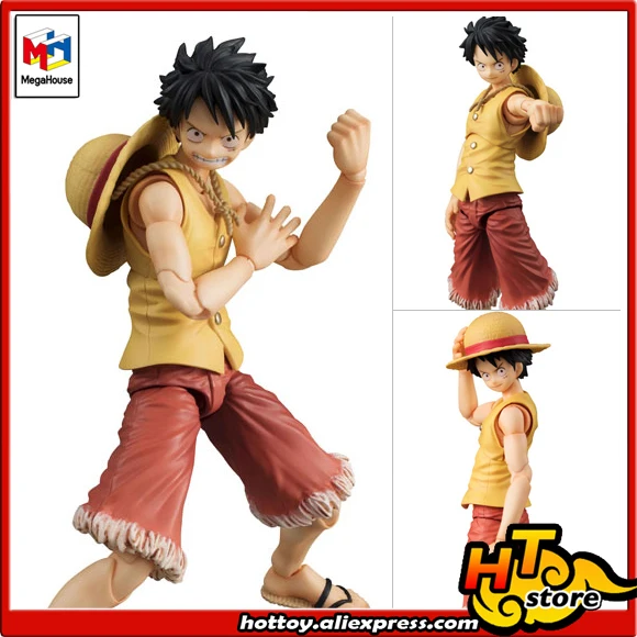 100% Оригинальные экшн-фигурки переменных героев Megahouse-Monkey D. Луффи мило голубой