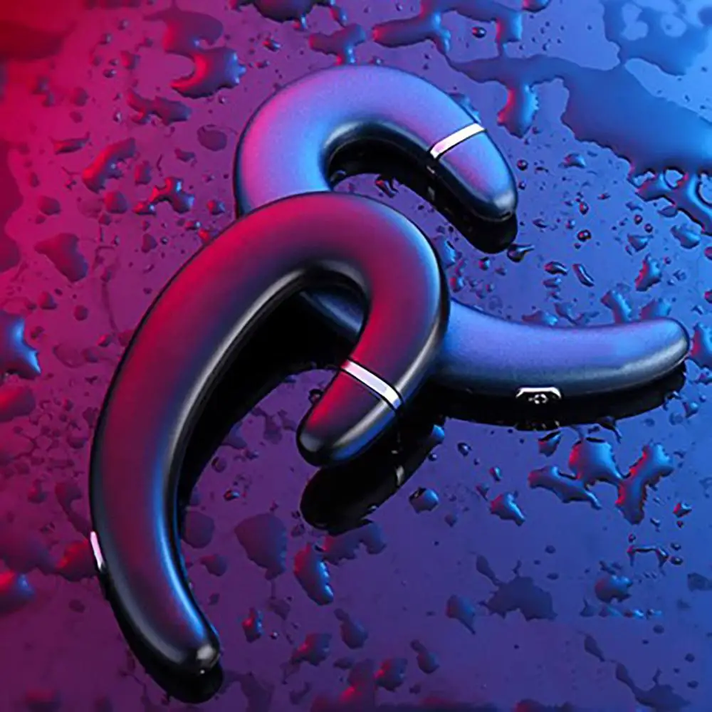 Беспроводная Bluetooth гарнитура 5 0 наушники стерео универсальные для вождения