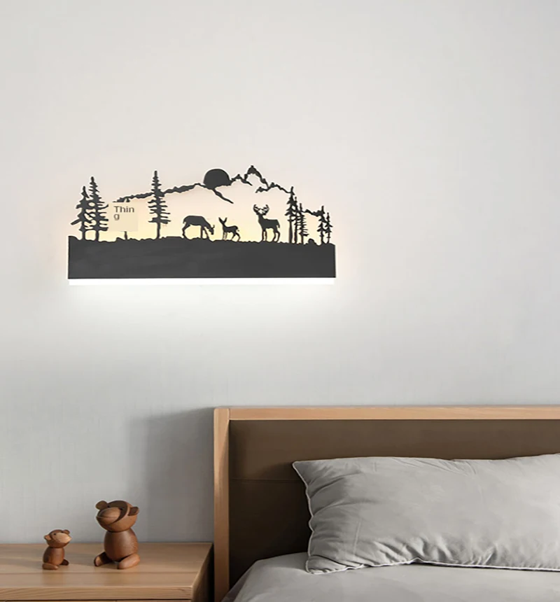 Современная винтажная настенная лампа в стиле лофт светодиодный светильник с