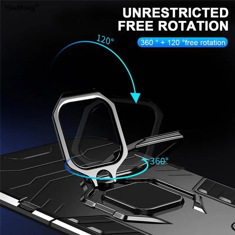 For Samsung Galaxy S22 Plus Case for Samsung Galaxy S22 S10 Plus Cover Funda Finger Ring Bumper For Samsung Galaxy S22 S10 Plus