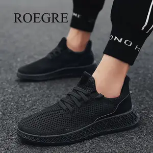 Кроссовки мужские сетчатые, дышащие, размер 39-48, для лета, 2019