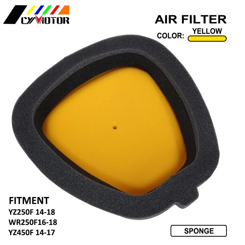 Двухслойный Губчатый Фильтр для очистки воздуха мотоцикла Yamaha YZ250F WR250F YZ450F YZ WR 250F