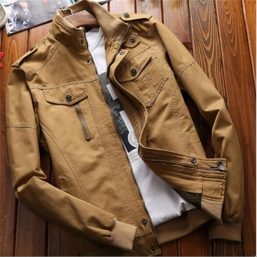 

Осенне-зимняя новая мужская куртка, Униформа, тонкое пальто, одежда в стиле милитари, верхняя одежда, пальто