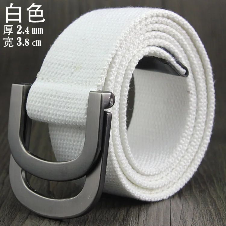 Универсальный тканевый ремень унисекс вязаный Повседневный для брюк (11 цветов 110