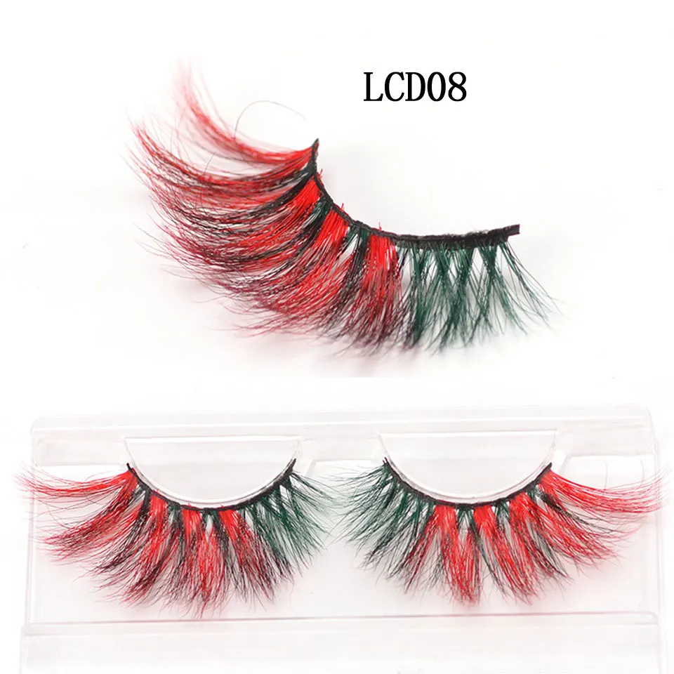 Ресницы из норки для макияжа Объемные Накладные ресницы 25 мм упаковочная коробка