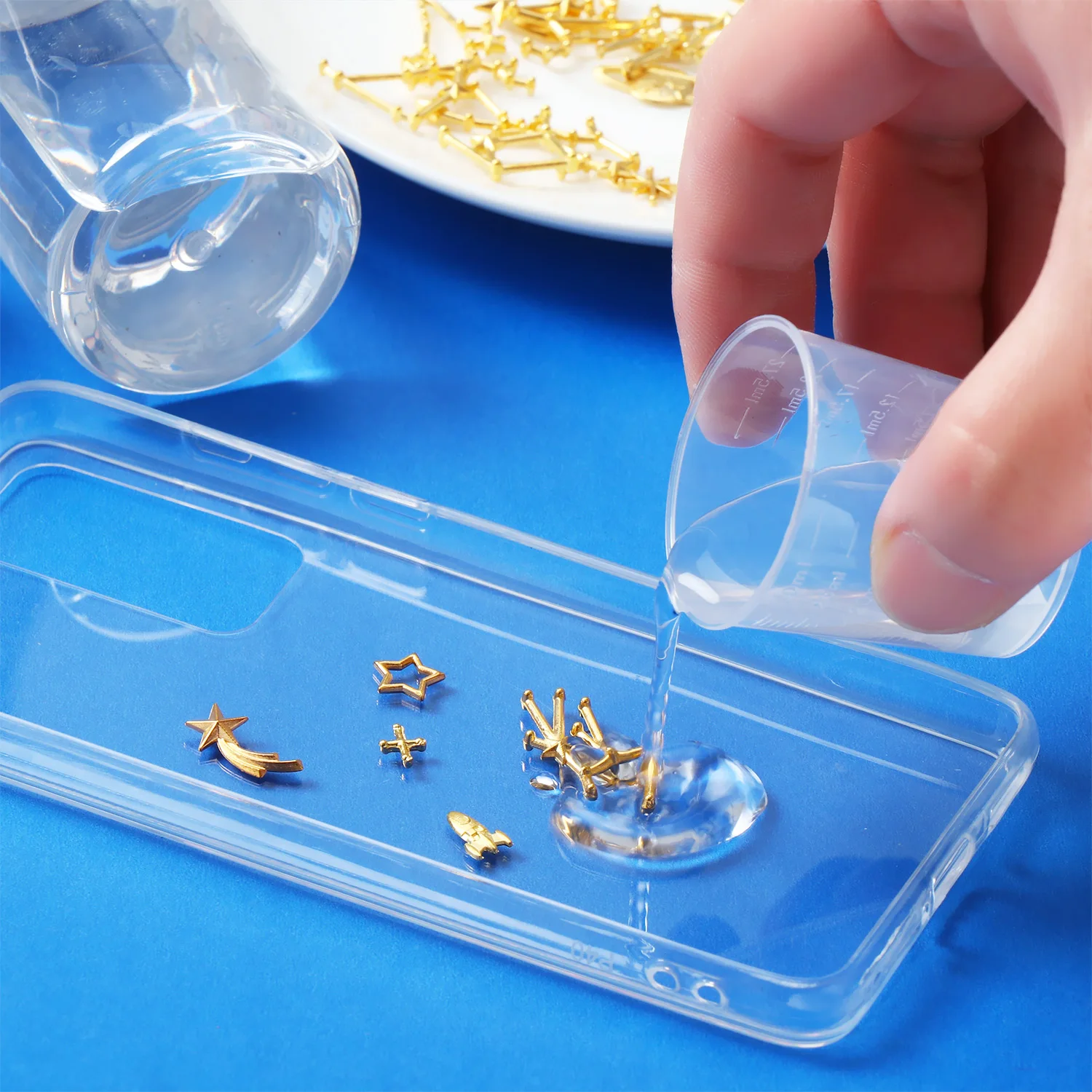 

120Pcs Flatback Cabochon Zodiac Alloy Epoxy Resin Fillers Cosmos Constellation Theme DIY Material Jewelry Making Craft Supplies