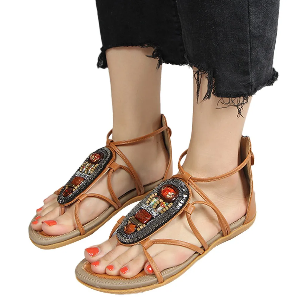 

Women's Sandals Pure Colors Leather Women Sandals Fashion New Brand Summer Shoes Women Sandals High Heels Sandals 941511