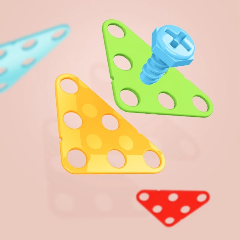 

Birthday Gift for Kids Developmental Blocks Assembly 3D Puzzle Building Blocks