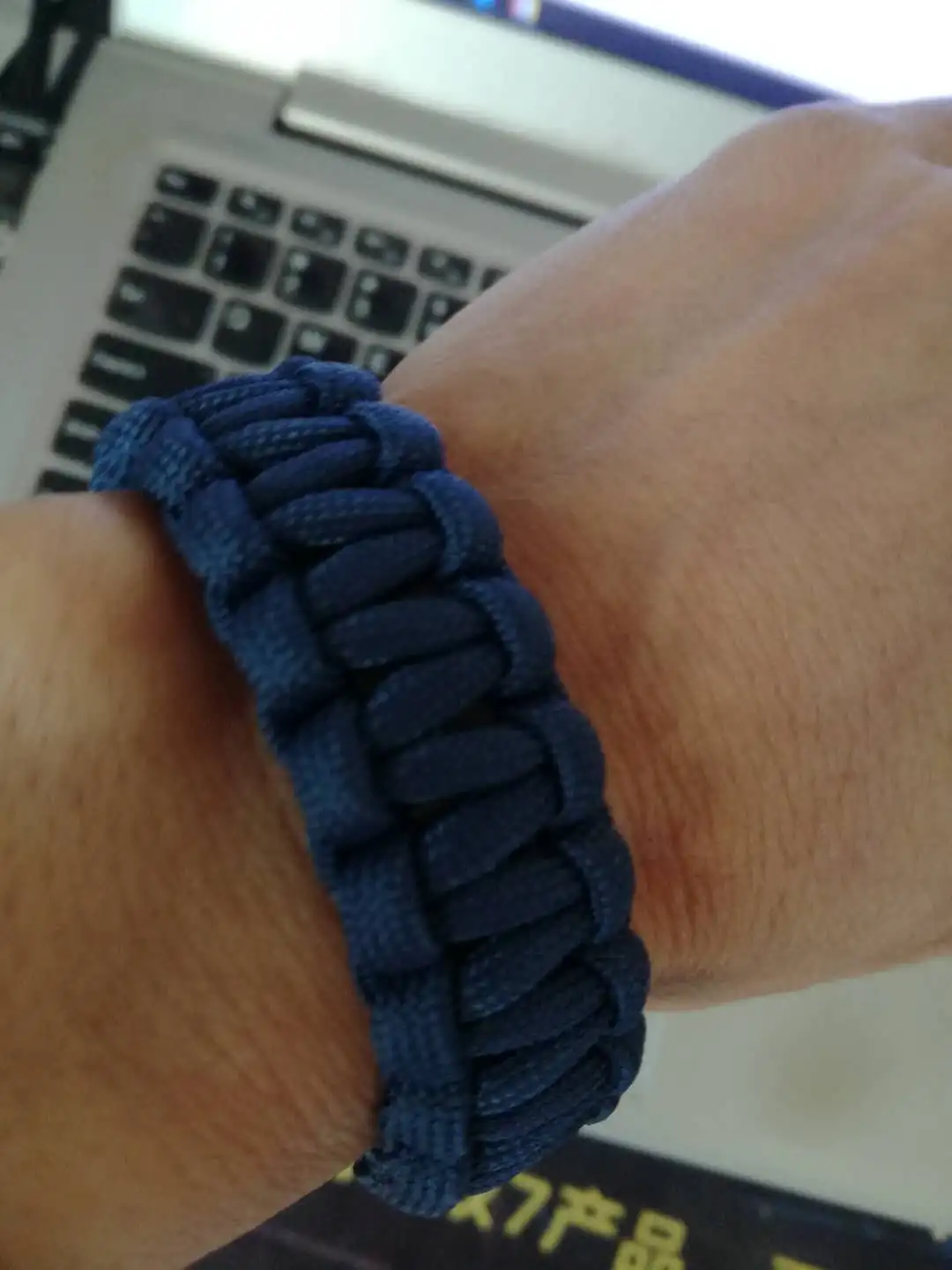 Многофункциональный плетеный спасательный веревочный браслет USB кабель