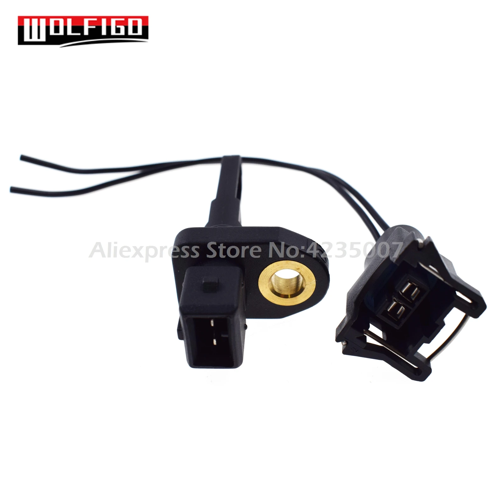 Датчик температуры воздуха WOLFIGO с или 2 контактным разъемом для Audi A4 VW Golf Passat 058905379