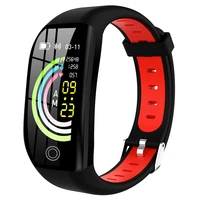 f21 smart wristband fitness bracelet heart rate monitor activity tracker health pedometer smartband men women for android ios
