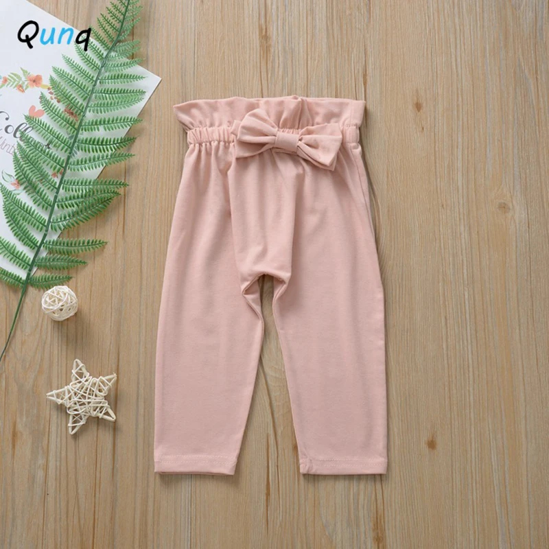 

Baby Girls Clothes Long Sleeve Bodysuits Bow Pant 2pcs Spring Fall Newborns Clothing Set Cotton Casual Infant Suits Baby Costume