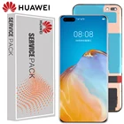 100% новый 6,58 ''AMOLED 1200x2640 ЖК-дисплей для Huawei P40 Pro ЖК сенсорный экран дигитайзер P40pro с рамкой запасные части