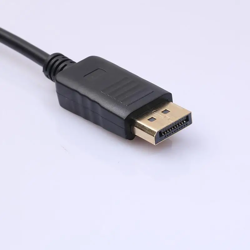 Профессиональный DP к DVI конвертер Кабель 1 8 м Дисплей порт папа D 24 + 1Pin дисплей