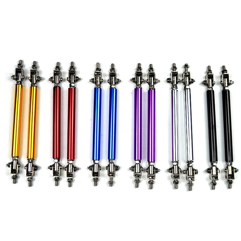 2 шт./компл. Универсальный Автомобильный Бампер протектор стержень сплиттер