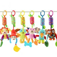 baby toy 0 12 months newborn toddler rattles for baby bed hanging bell toy cart pendant ring with ring bed bell and teether