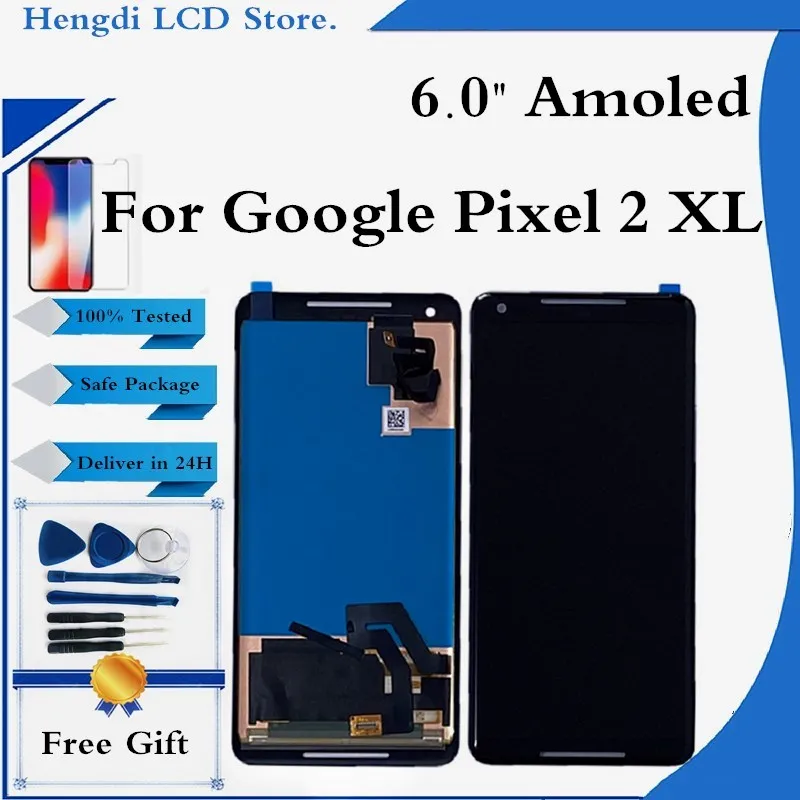 Активно матричные осид для Google Pixel 2 XL ЖК дисплей Дисплей кодирующий