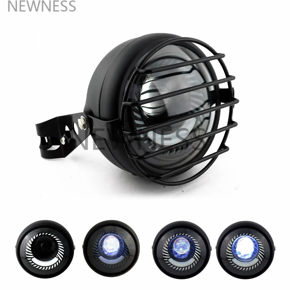 6 5 &quotсветодиодный мотоциклетный головной светильник Hi &amp короче спереди и