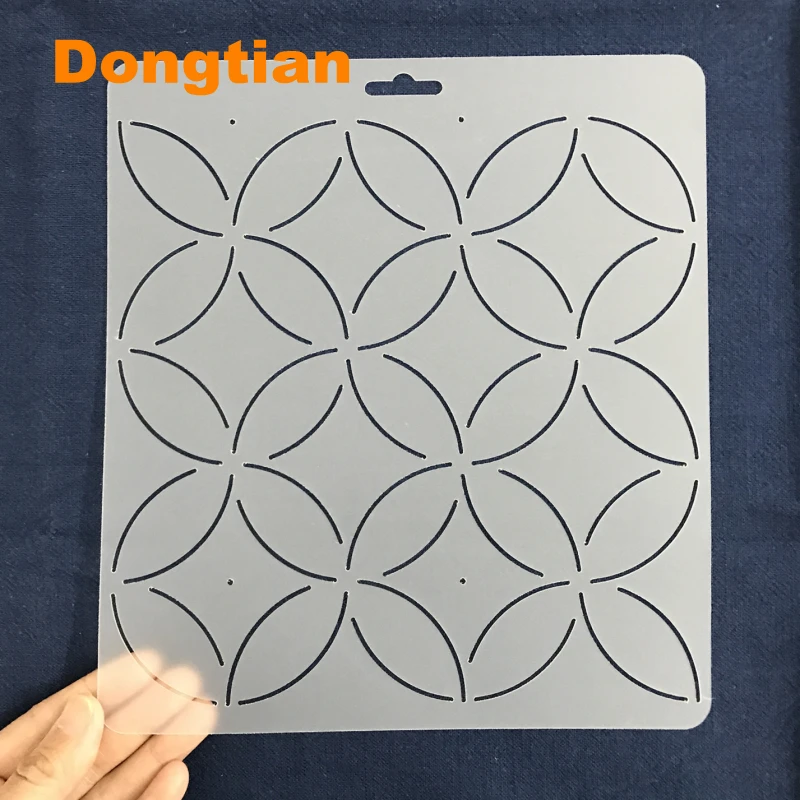 4 вида стилей/комплект большой Размеры классический сашико шаблон