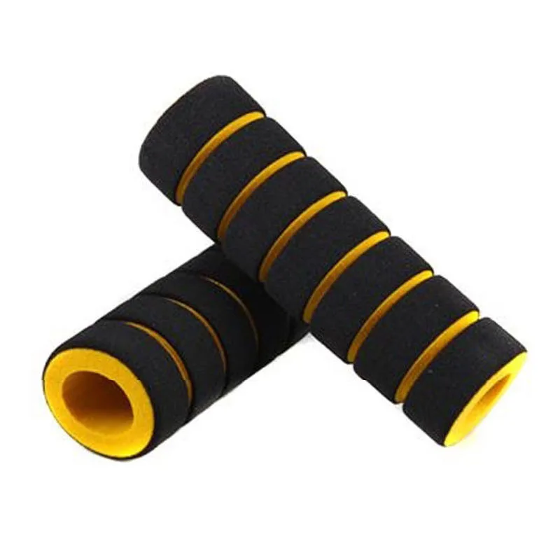 

2Pc/1pair Bike Racing Bike Motorcycle Handle Bar Foam Sponge Grip Cover Non-slip Soft Handlebar Bike Bar Wholesale
