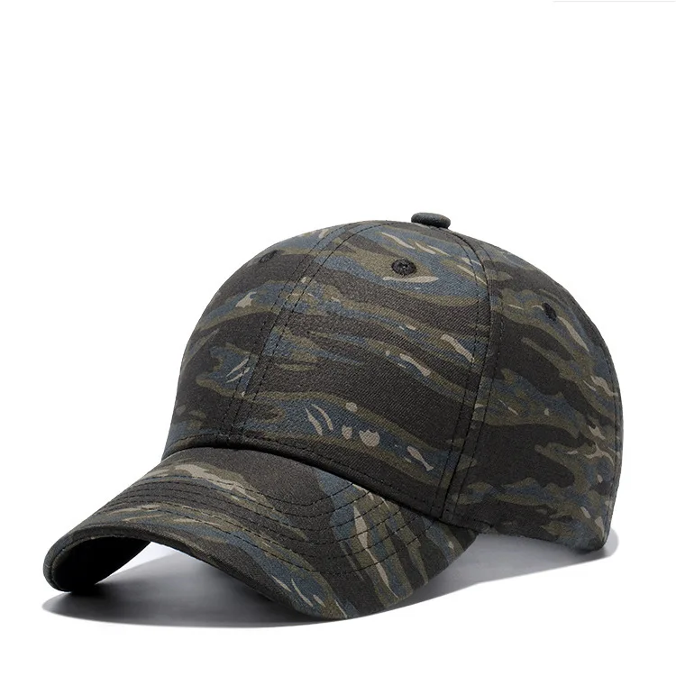

Adjustable Golden Gold Metal Buckle Field Camouflaged Camo Military Adult Cap Men Fashion Flat Bill Snapback Baseball Army Hat