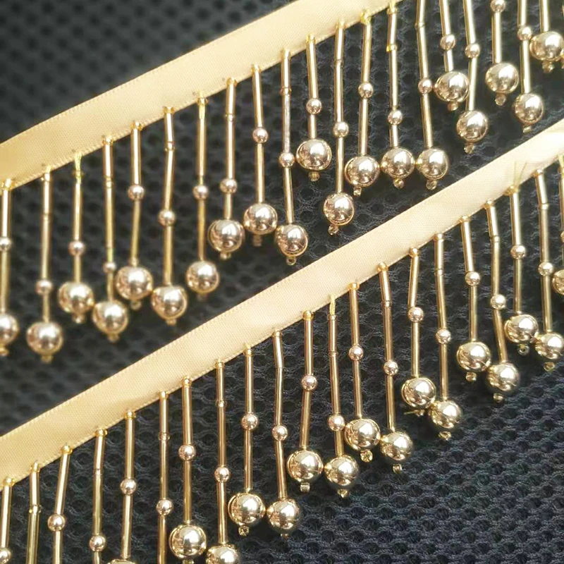 2 ярда декоративные цветные бусины пузыри 5 см кисточки кружевные костюмы