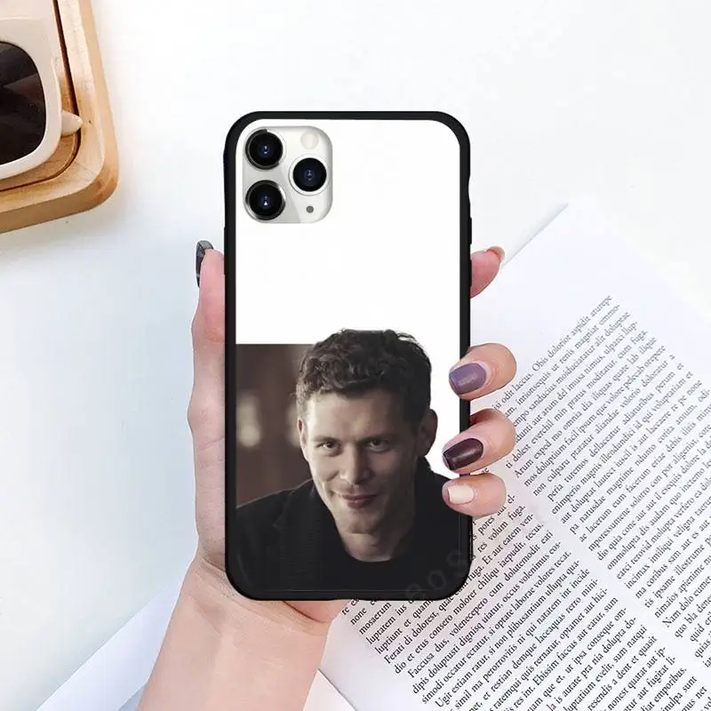 

The Vampire Diaries Klaus Mikaelson Phone Case for iPhone 11 12 mini pro XS MAX 8 7 6 6S Plus X 5S SE 2020 XR Luxury shell funda