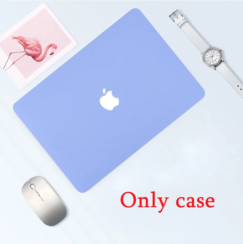 Case for Apple MacBook Air 13 13.3 A1932 11 12 New Pro 13 15 Retina 15.4 Cover Laptop Hard Case pink black white