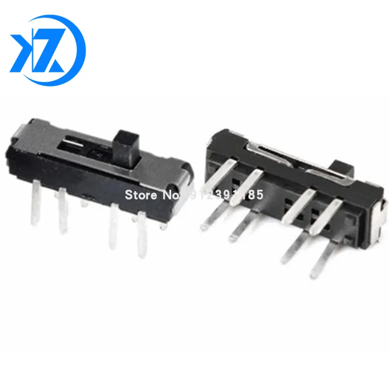 10 шт. MSS23D18 MSS-23D18 8PIN 2P3T DPTT переключатель боковых переключателей с ручкой 4 мм ROHS -