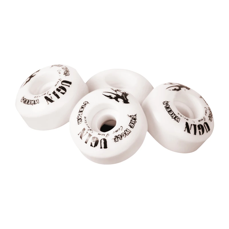 Уджин скейтборд колесо искусственная кожа 54*32 двойной деформации колеса