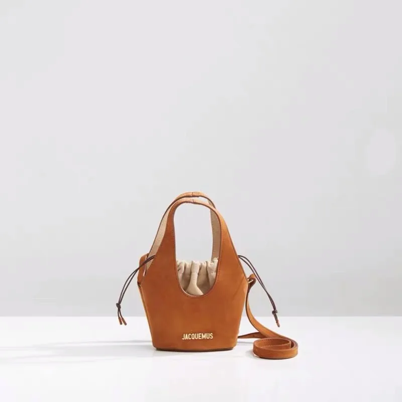 Новая роскошная дизайнерская небольшая сумка корзина женская Кожаная Мини на