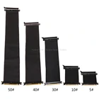 3,0 PCI Express 16x гибкий кабель Riser Card Удлинительный порт адаптер графическая видеокарта Удлинительный шнур для 1U 2U шасси Jy23 19