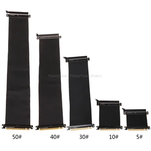 3,0 PCI Express 16x гибкий кабель Riser Card Удлинительный порт адаптер графическая видеокарта Удлинительный шнур для 1U 2U шасси Jy23 19