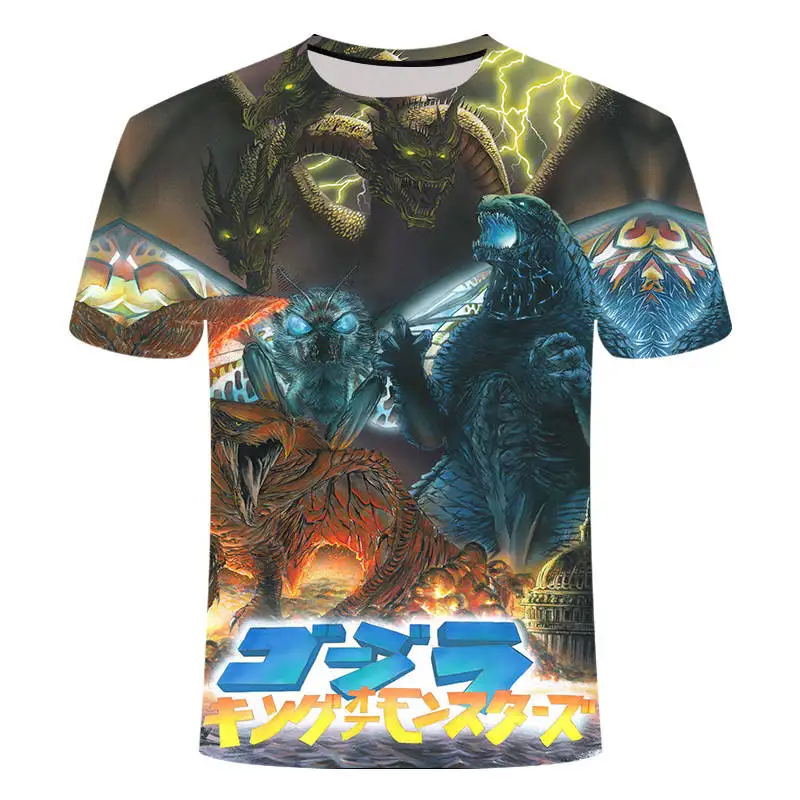 

2021 new men's short-sleeved T-shirt 3D printing movie characters Harajuku street fashion men and women couples T-shirt XXS-6XL